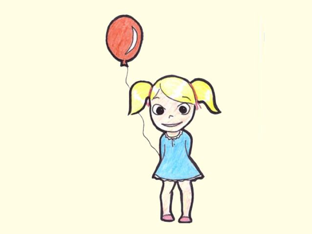 Dziewczynka z balonikiem