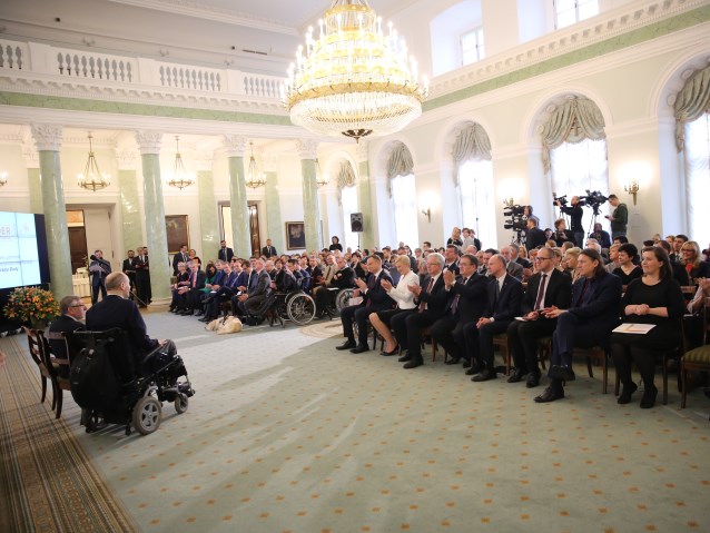 Sala w Pałacu Prezydenckim