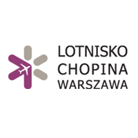Logo Lotnisko Chopina. Przejdź do strony