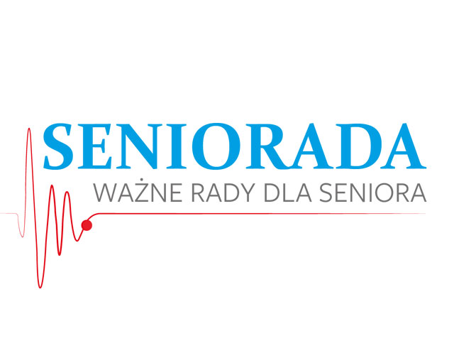 logo z napisem Seniorada. Ważne rady dla seniora