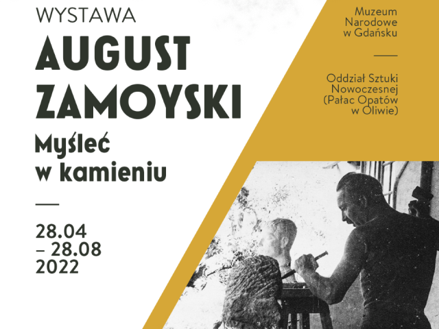 Plakat promujący wydarzenie organizowane przez Muzeum Narodowe w Gdańsku.