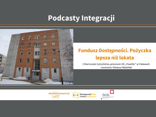 Najnowszy podcast Mateusza Różańskiego o Funduszu Dostępności.
