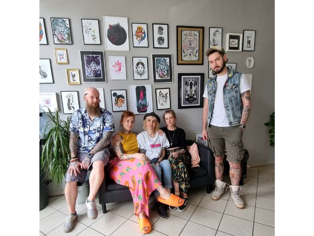 Aleksandra, Wiktor i Anna, tatuatorzy ze szczecińskiego salonu Inkberry Tatoo, zajęli się tatuażem medycznym dzięki Ani, choć interesowali się kilka lat.