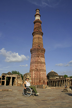 New Delhi, wieża Kutab Minar, fot.: Marek Hamera