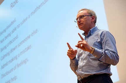 Prof. Tony Attwood, fot.: Patrycja Mic/Fundacja SYNAPSIS