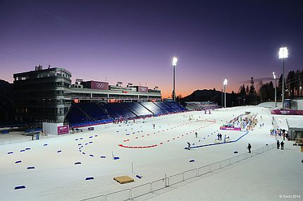 Stadion do biatlonu i biegów narciarskich