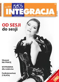 Okładka Integracj 1/2013 - modelka Aldona Plewińska