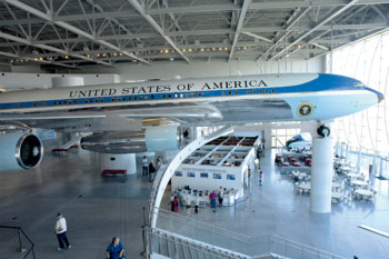 zdjęcie: Air Force One w Muzeum Ronalda Reagana