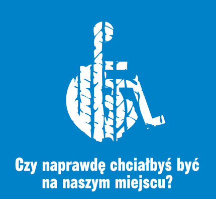 Na zdjęciu: Logo kampanii parkingowej