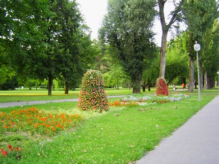 Na zdjęciu: park w Pieszczanach. Fot.: arch. autorki