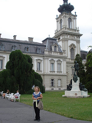 Na zdjęciu: pałac w Keszthely. Fot. Małgorzata Tokarska
