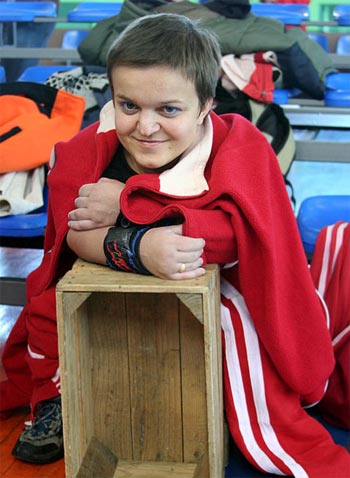 Na zdjęciu: Justyna Kozdryk, fot: www.powerlifting.pl
