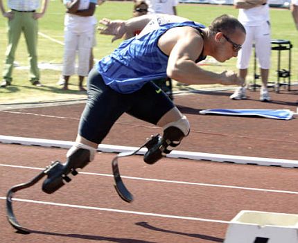 Na zdjęciu: Oscar Pistorius, fot: PAP