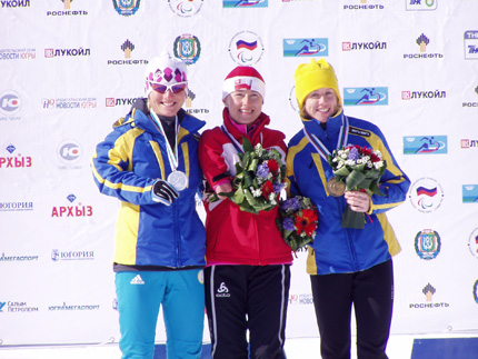 Katarzyna Rogowiec na podium