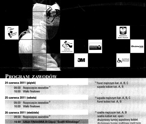 Program zawodów