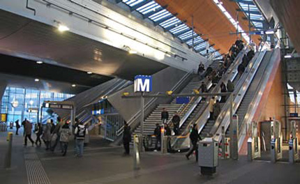 Nowy dworzec Bijmer w Amsterdamie