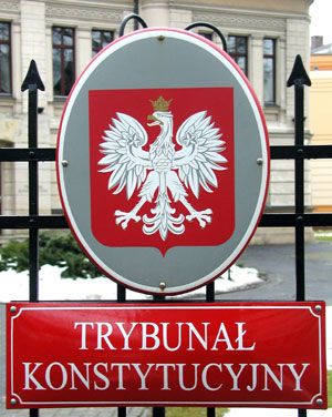 Tablica Trybunału Konstytucyjnego